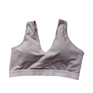 Nike Pink Cutout Sports Bra Size Large